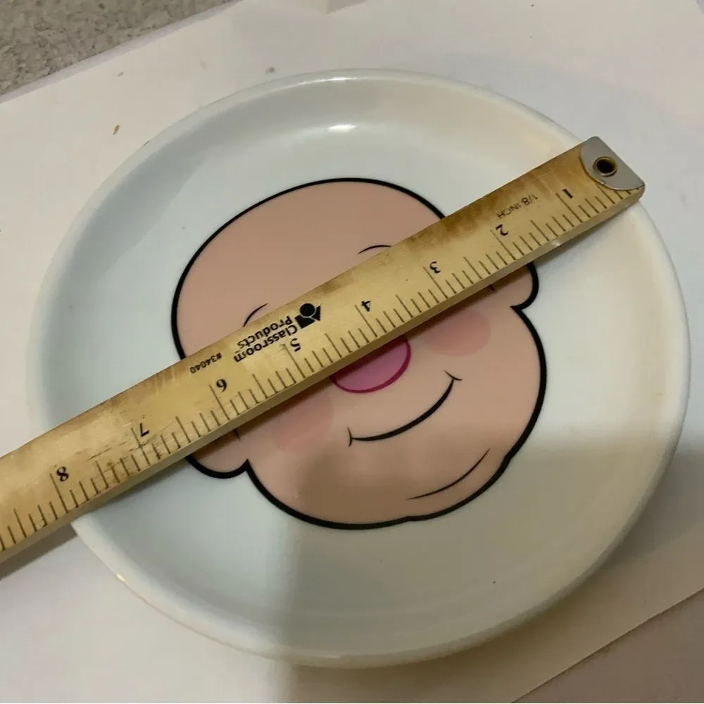 Vintage Plays with his Food Fred Plate